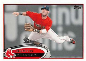 2012 Topps #540a Dustin Pedroia NM-MT Boston Red Sox 