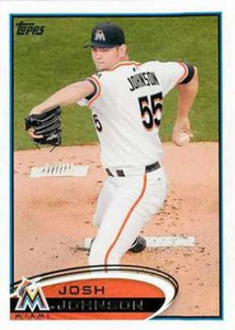 2012 Topps #543 Josh Johnson NM-MT Miami Marlins 