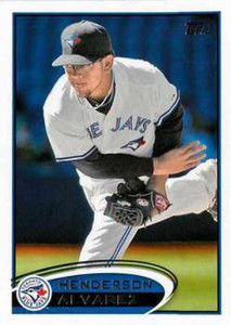 2012 Topps #562 Henderson Alvarez NM-MT Toronto Blue Jays 