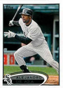 SOLD 134150 2012 Topps #602 Alejandro de Aza NM-MT Chicago White Sox 