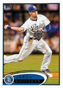 2012 Topps #605 Jason Bartlett NM-MT San Diego Padres 