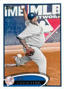 2012 Topps #607 CC Sabathia NM-MT New York Yankees 