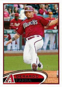 2012 Topps #624 Gerardo Parra NM-MT Arizona Diamondbacks 