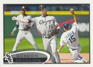 2012 Topps #629 Gordon Beckham NM-MT Chicago White Sox 