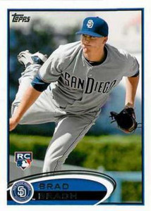 SOLD 134185 2012 Topps #637 Brad Brach NM-MT RC Rookie San Diego Padres 