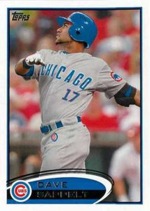2012 Topps #657 Dave Sappelt NM-MT RC Rookie Chicago Cubs 