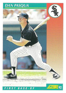 #446 Dan Pasqua - Chicago White Sox - 1990 Topps Baseball