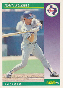 1992 Score #339 John Russell VG  Texas Rangers 