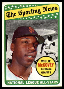 1969 Topps #416 Willie McCovey AS VG San Francisco Giants 