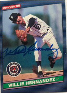 Willie Hernandez Autographed 1986 Donruss #227