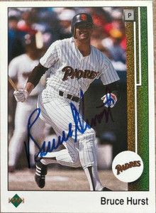 Bruce Hurst Autographed 1989 Upper Deck #792