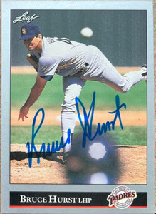 Bruce Hurst Autographed 1992 Leaf #216