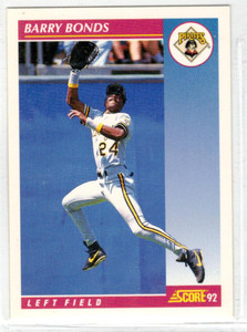  1992 Stadium Club Baseball Card #620 Barry Bonds