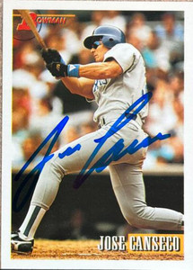 Jose Canseco Autographed 1993 Bowman #545