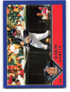 2003 Topps #626 Karim Garcia VG Cleveland Indians 
