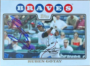 Ruben Gotay Autographed 2008 Topps Updates & Highlights #UH319