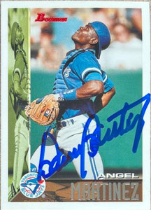 Sandy Martinez Autographed 1995 Bowman #216
