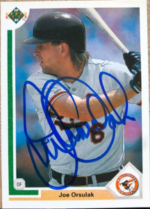 Joe Orsulak Autographed 1991 Upper Deck #506