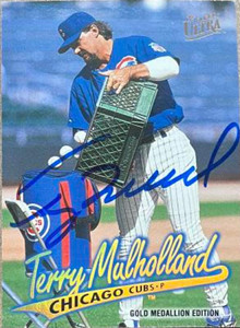 Terry Mulholland Autographed 1997 Fleer Ultra Gold Medallion #G429