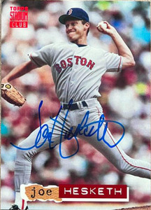 Joe Hesketh Autographed 1994 Stadium Club #455