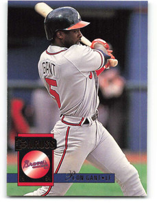 1994 Donruss #34 Ron Gant VG Atlanta Braves 