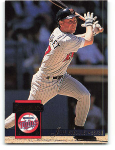 1994 Donruss #85 Jeff Reboulet VG Minnesota Twins 