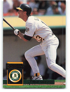 1994 Donruss #111 Brent Gates VG Oakland Athletics 
