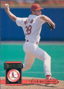 1994 Donruss #289 Allen Watson VG St. Louis Cardinals 