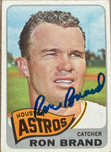Ron Brand Autographed 1965 Topps #212