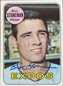 Bill Stoneman Autographed 1969 Topps #67
