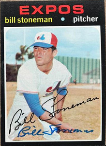 Bill Stoneman Autographed 1971 Topps #266