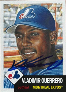 Vladimir Guerrero Autographed 2019 Topps Living #223 Vladimir Guerrero Autographed 2019 Topps Living #223