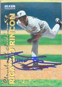 Ricardo Rincon Autographed 1999 Fleer Tradition #538