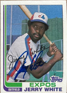 Jerry White Autographed 1982 Topps #386