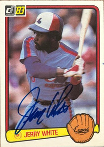 Jerry White Autographed 1983 Donruss #602