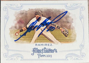 Alexei Ramirez Autographed 2013 Topps Allen & Ginter #335