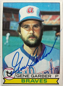 Gene Garber Autographed 1979 Topps #629