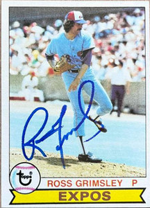 Ross Grimsley Autographed 1979 Topps #15