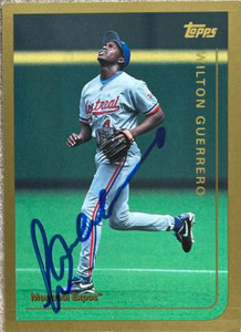 Wilton Guerrero Autographed 1999 Topps #246