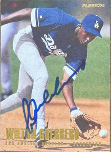 Wilton Guerrero Autographed 1996 Fleer Update #U145