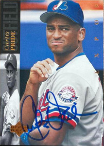 Curtis Pride Autographed 1994 Upper Deck #250