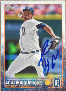 Al Albuquerque Autographed 2015 Topps #243