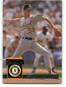 1994 Donruss #557 Todd Van Poppel VG Oakland Athletics 