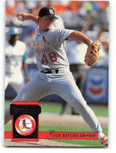 1994 Donruss #649 Rich Batchelor VG RC Rookie St. Louis Cardinals 