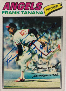 Frank Tanana Autographed 1977 Topps #200