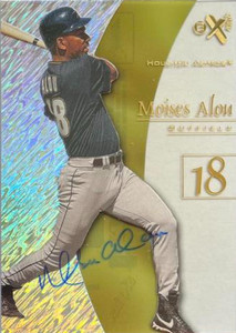 Moises Alou Autographed 1998 SkyBox E-X2001 #26 
