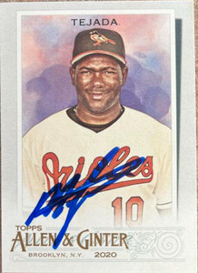 Miguel Tejada Autographed 2020 Topps Allen & Ginter #307 SP