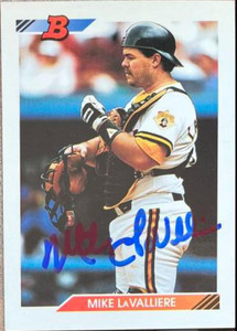 Mike LaValliere Autographed 1992 Pinnacle #146 - Under the Radar Sports