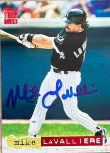 Mike LaValliere Autographed 1994 Stadium Club #118
