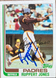 Ruppert Jones Autographed 1982 Topps #511